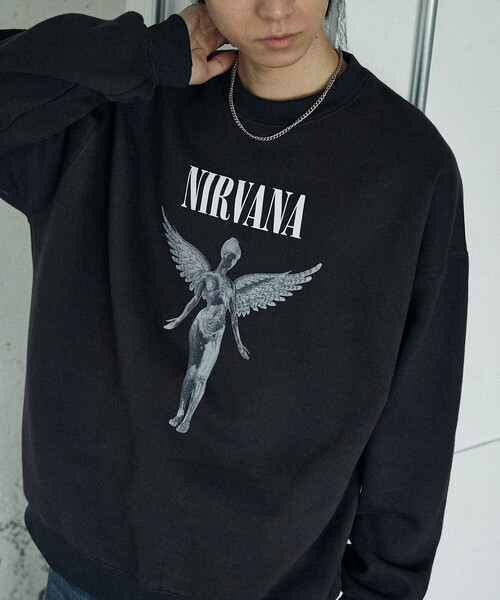 セール】PUBLUX/パブリュクス 別注 NIRVANA IN U TERO SWEAT