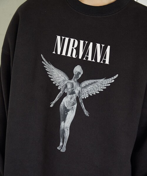 セール】PUBLUX/パブリュクス 別注 NIRVANA IN U TERO SWEAT
