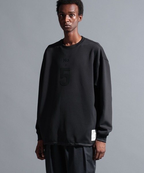 完売品 新品タグ付 リフレクティブロゴウインドクルーネック プルオーバー 黒 Ｌ 完全受注生産】内田侑希×KANGOL REWARDコラボ プルオーバーパーカー