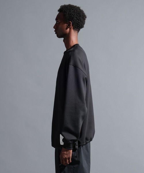 NUMERALS（ヌメラルズ）の「【NUMERALS】ダンボールクルーネックプルオーバー（Tシャツ/カットソー・メンズ・オフホワイト/ブラック/ネイビー・MEDIUM/LARGE）」の14枚目の写真