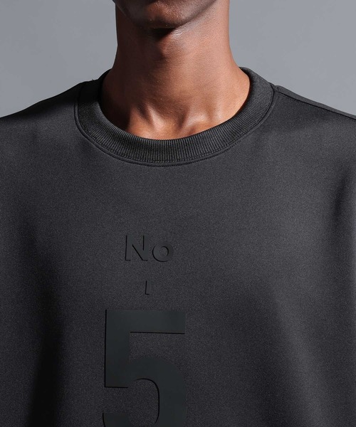 NUMERALS（ヌメラルズ）の「【NUMERALS】ダンボールクルーネックプルオーバー（Tシャツ/カットソー・メンズ・オフホワイト/ブラック/ネイビー・MEDIUM/LARGE）」の16枚目の写真