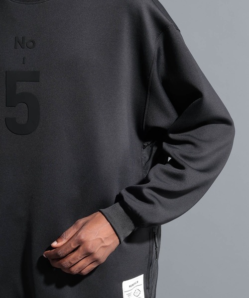 NUMERALS（ヌメラルズ）の「【NUMERALS】ダンボールクルーネックプルオーバー（Tシャツ/カットソー・メンズ・オフホワイト/ブラック/ネイビー・MEDIUM/LARGE）」の17枚目の写真