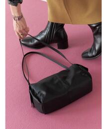 Samansa Mos2 blue | ダブルストラップミニバッグ(ハンドバッグ)