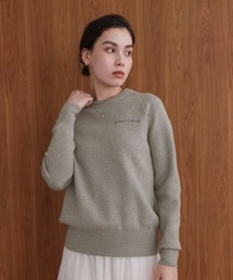 Bou Jeloud（ブージュルード）の「スウエットライク刺繍ニットプルオーバー（スウェット）」