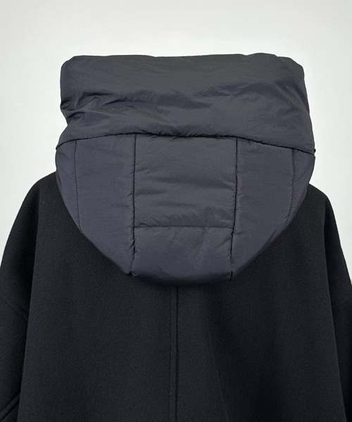 セール】ビッグシルエットブルゾン（フード取り外し可）（ブルゾン