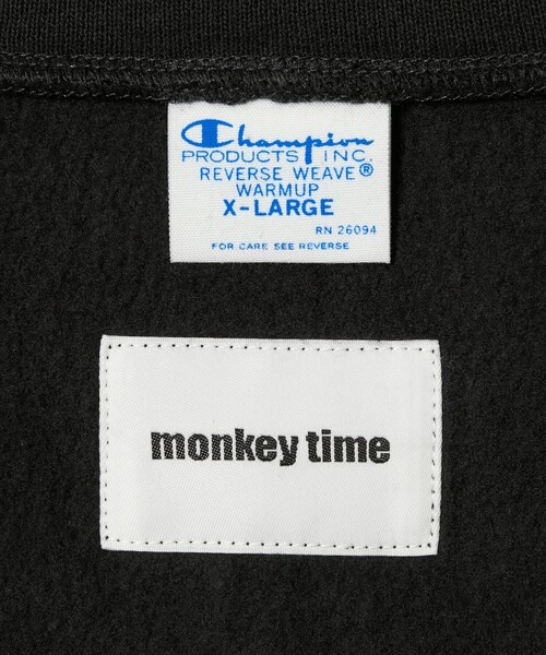 セール】＜Champion × monkey time＞スタンドネック ジップ ジャケット