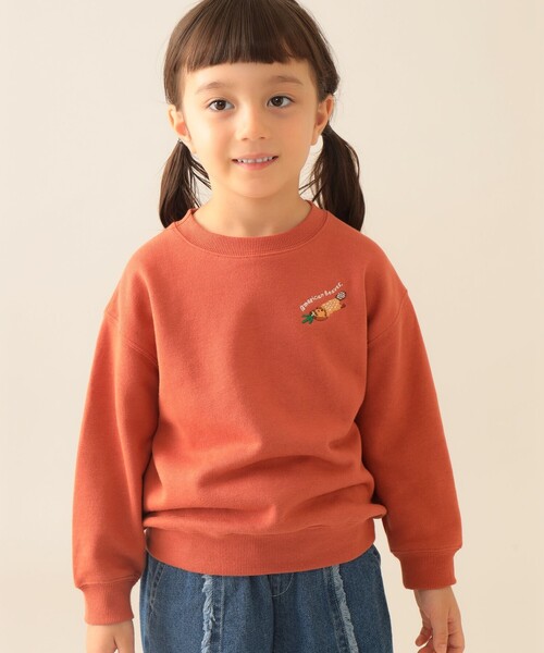 BEAMS mini(ビームスミニ)の「【COLLABORATION】那須どうぶつ王国 / アニマル HIP スウェット 2025FW(90~140cm)(スウェット・キッズ・ナチュラル/ネイビー/オレンジ系その他6・120/110/100/90/140/130)」の15枚目の写真