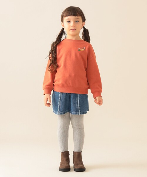 BEAMS mini(ビームスミニ)の「【COLLABORATION】那須どうぶつ王国 / アニマル HIP スウェット 2025FW(90~140cm)(スウェット・キッズ・ナチュラル/ネイビー/オレンジ系その他6・120/110/100/90/140/130)」の17枚目の写真