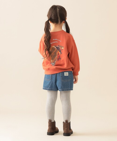 BEAMS mini(ビームスミニ)の「【COLLABORATION】那須どうぶつ王国 / アニマル HIP スウェット 2025FW(90~140cm)(スウェット・キッズ・ナチュラル/ネイビー/オレンジ系その他6・120/110/100/90/140/130)」の18枚目の写真