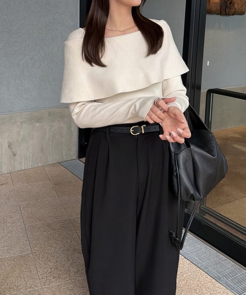 model：H160 着用サイズ：FREE