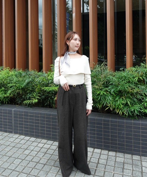 model：H160 着用サイズ：FREE