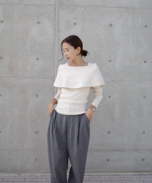 model：H161 着用サイズ：FREE