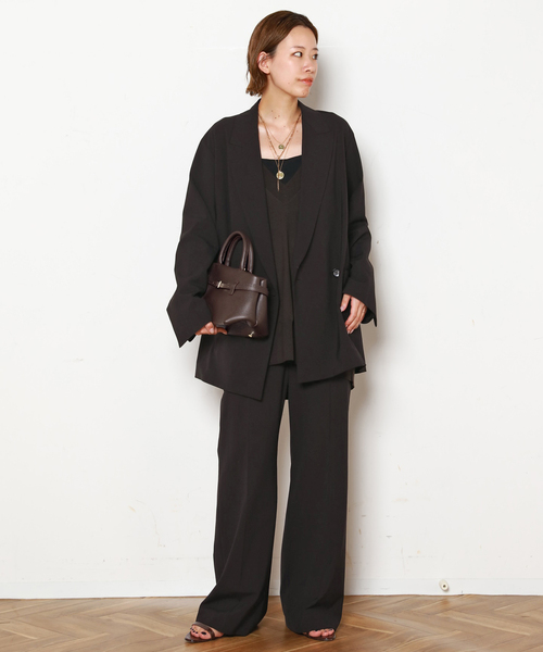 MANU ATELIER（マニュ アトリエ）の「【MANU ATELIER/マニュ アトリエ】MINI LEATHER TOTE（トートバッグ・レディース・ブラウン・FREE）」の4枚目の写真