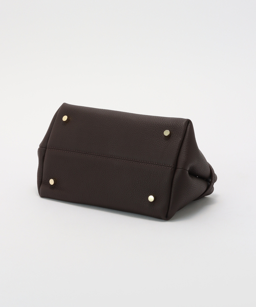 MANU ATELIER（マニュ アトリエ）の「【MANU ATELIER/マニュ アトリエ】MINI LEATHER TOTE（トートバッグ・レディース・ブラウン・FREE）」の8枚目の写真