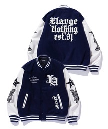XLARGE スタジャン 青/白 XLARGE スタジャン 青/白