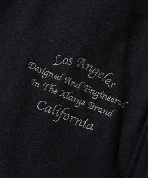 XLARGE（エクストララージ）の「VARSITY JACKET（スタジャン・メンズ・ブラック/グリーン/ネイビー・S/M/L/XL）」の12枚目の写真