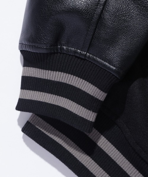 XLARGE（エクストララージ）の「VARSITY JACKET（スタジャン・メンズ・ブラック/グリーン/ネイビー・S/M/L/XL）」の17枚目の写真