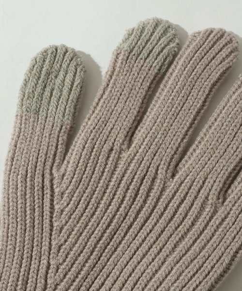 NIKE(ナイキ)の「【NIKE/ナイキ 】ナイキ ユニセックス シティ ニットグローブ(手袋・メンズ・グレー/ブラック・L/M/S)」の5枚目の写真