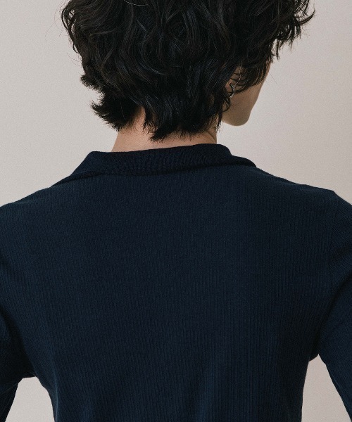 CREDONA(クレドナ)の「ROLAND POLO/ローランポロ(Tシャツ/カットソー・レディース・ブラック/ネイビー/ホワイト・FREE)」の12枚目の写真