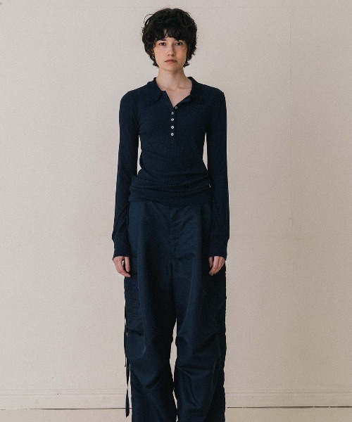 CREDONA(クレドナ)の「ROLAND POLO/ローランポロ(Tシャツ/カットソー・レディース・ブラック/ネイビー/ホワイト・FREE)」の13枚目の写真