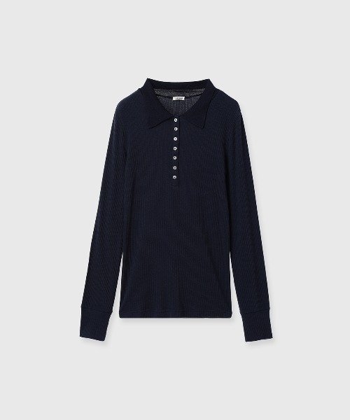 CREDONA(クレドナ)の「ROLAND POLO/ローランポロ(Tシャツ/カットソー・レディース・ブラック/ネイビー/ホワイト・FREE)」の4枚目の写真
