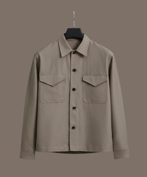 【残りわずか】WOOL LINEN CPOブルゾン　｜高級素材/防臭性/吸湿性/ムレ防止/湿気対策/日差し対策