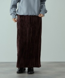 VICKY（ビッキー）の「クラッシュベロアスカート≪手洗い可能≫（スカート）」