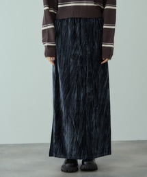 VICKY（ビッキー）の「クラッシュベロアスカート≪手洗い可能≫（スカート）」