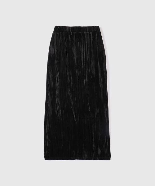 VICKY（ビッキー）の「クラッシュベロアスカート≪手洗い可能≫（スカート・レディース・ブラック/ブルー/ブラウン・M）」の16枚目の写真