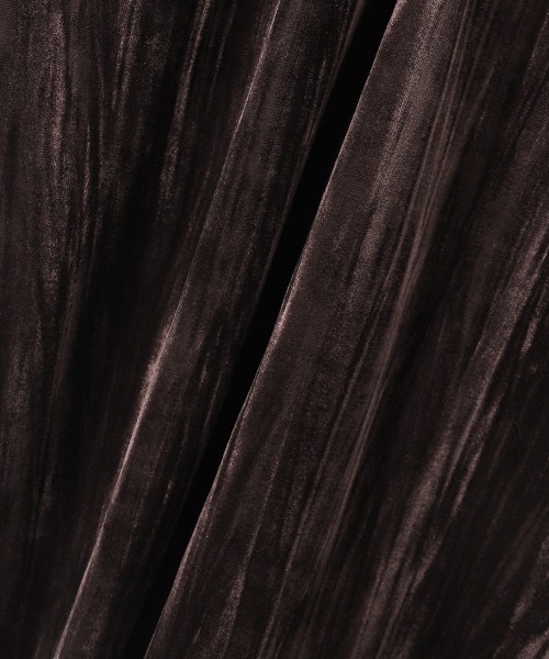 VICKY（ビッキー）の「クラッシュベロアスカート≪手洗い可能≫（スカート・レディース・ブラック/ブルー/ブラウン・M）」の13枚目の写真