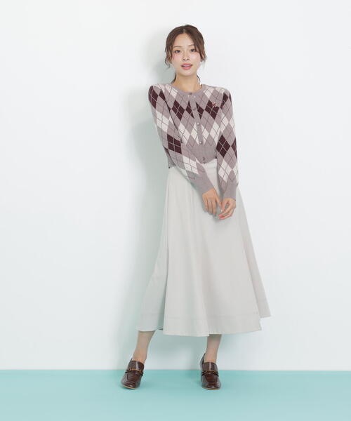 ◇＜BEARシリーズ＞アーガイルカーディガン（ニット/セーター）｜JILL