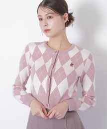 JILL by JILL STUART | ◇＜BEARシリーズ＞アーガイルカーディガン(ニット/セーター)