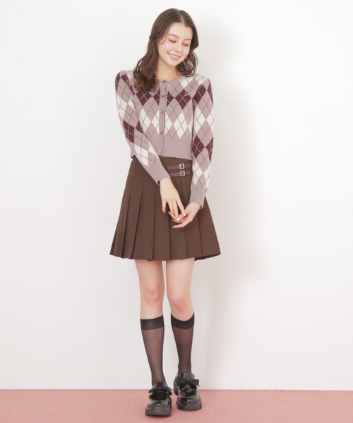 ◇＜BEARシリーズ＞アーガイルカーディガン（ニット/セーター）｜JILL