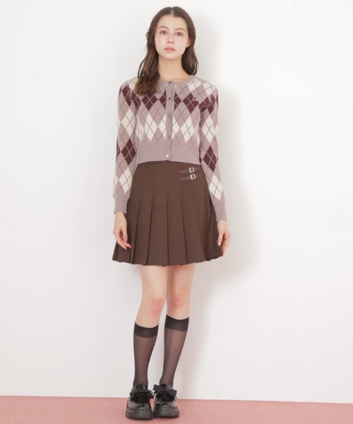 ◇＜BEARシリーズ＞アーガイルカーディガン（ニット/セーター）｜JILL