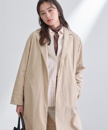 INDIVI | 【超軽量／蓄熱】ライトパフチェスターコート(その他アウター)