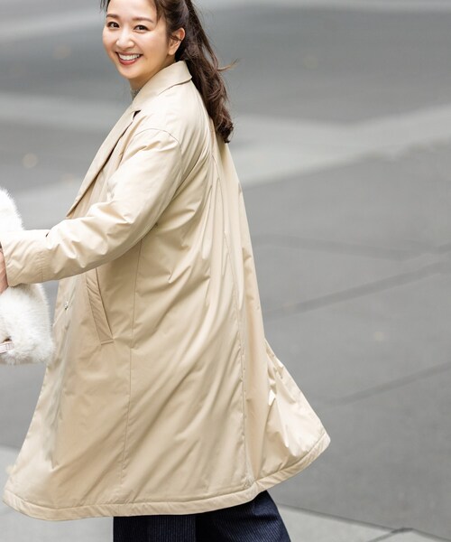 超軽量／蓄熱】ライトパフチェスターコート（その他アウター）｜INDIVI