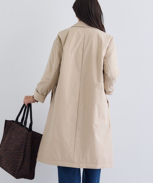 INDIVI（インディヴィ）の「【超軽量／蓄熱】ライトパフチェスターコート（その他アウター・レディース・ブラック/ライトベージュ/ベージュ系5・03/05/13/15 /36/38/40）」の13枚目の写真
