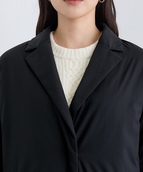 超軽量／蓄熱】ライトパフチェスターコート（その他アウター）｜INDIVI