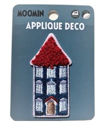 MOOMIN | ムーミン 簡単貼るだけアップリケデコステッカー 屋敷 S&C(ステッカー/テープ)