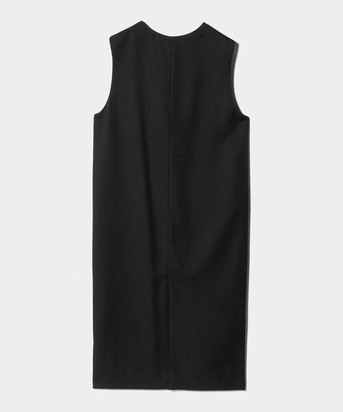 green label relaxing（グリーンレーベルリラクシング）の「［size SHORTあり］キーネック ジャンパースカート（ジャンパースカート・レディース・ネイビー/ナチュラル/グレー系・SHORT/FREE）」の12枚目の写真