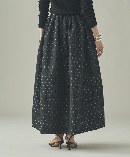 Curensology(カレンソロジー)/タックギャザースカート（スカート