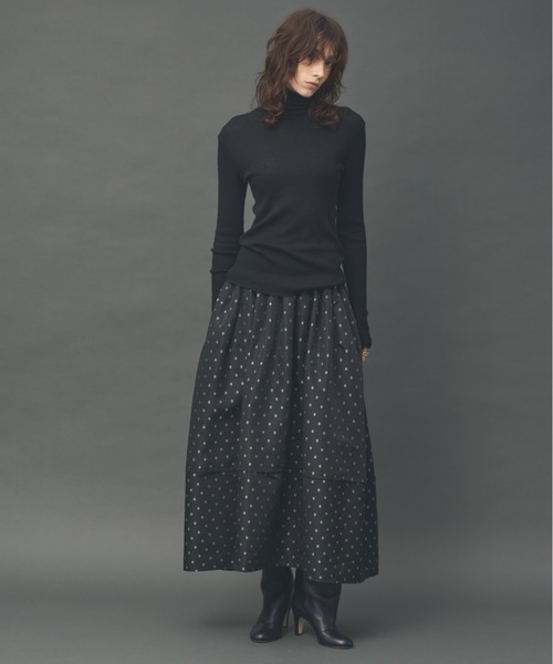 Curensology(カレンソロジー)/タックギャザースカート（スカート