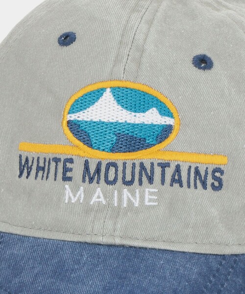 未使用に近い　サンダース　スティーブンアラン別注　キャップトゥ　6 1/2 AMERICAN LOCAL SOUVENIR＞ White Mountains/キャップ（キャップ