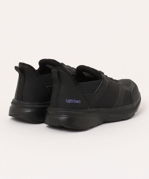 MoonStar（ムーンスター）の「moonstar ムーンスター 【ハンズフリー】EZGO イージーゴー レディースシューズ【幅広4E】サッと履ける 極上クッション 足裏まくら SPLT AML116（スニーカー・レディース・ブラック/グレー系その他・23.0cm/23.5cm/24.0cm/24.5cm/25.0cm/22.5cm）」の3枚目の写真