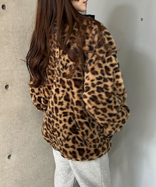 セール】レオパード柄リバーシブルブルゾン（ブルゾン）｜GLAMOROUS