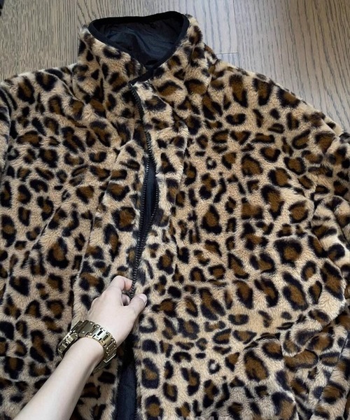 【新品、未使用】GRIS グリ　レオパード柄 ブルゾン レオパード柄 ゴブランジャケット | Backers - 古着屋グレープフルーツ