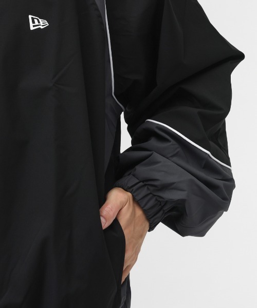 NEW ERA(ニューエラ)の「ニューエラ OS TR JKT(ジャージ・メンズ・ブラック・M/L/LL)」の4枚目の写真