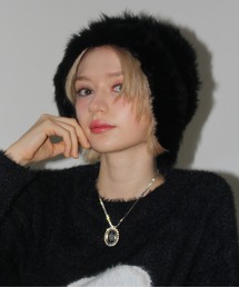 IMARI | 【 IMARI / イマリ 】 フェイクファー フィッシング ニットキャップ ハット #(ハット)