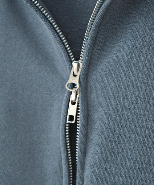 VICTIM（ヴィクティム）の「VICTIM ヴィクティム / VINTAGE EFFECT ZIP PARKA ヴィンテージエフェクトジップアップパーカー / VTM-25-CS-104（パーカー・メンズ・ブラック/ネイビー/グリーン・1/2/3）」の11枚目の写真