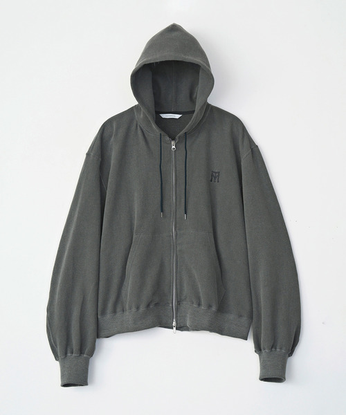 VICTIM（ヴィクティム）の「VICTIM ヴィクティム / VINTAGE EFFECT ZIP PARKA ヴィンテージエフェクトジップアップパーカー / VTM-25-CS-104（パーカー・メンズ・ブラック/ネイビー/グリーン・1/2/3）」の6枚目の写真